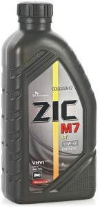 Моторное масло ZIC M7 4T 10w40 1л