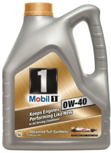 Моторное масло Mobil 1 0W-40 4л