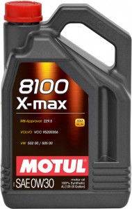 Моторное масло Motul 8100 X-Мax 0W-40 4 л