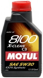 Моторное масло Motul 5w30 Clean 8100 X A3 B4 C3 1л