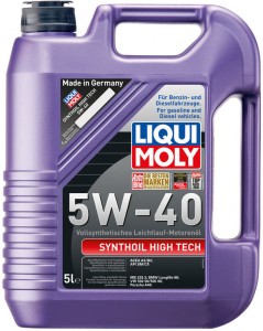 Моторное масло Liqui Moly Synthoil High Tech 5W-40 5л