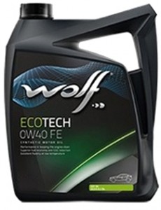 Моторное масло Wolf Ecotech 0W40 FE 4л