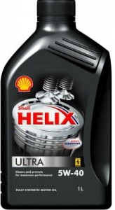 Моторное масло Shell Helix Ultra Synthetic 5W/40 1л