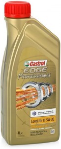 Моторное масло Castrol EDGE Professional LongLife III VW 5W/30