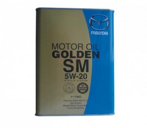 Моторное масло Mazda K004-W0-511J Golden SM 5W20 4л