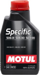 Моторное масло Motul Specific VW 506.01 0W30 1л