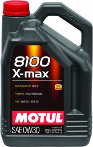 Моторное масло Motul 8100 X-max 0W30 5л