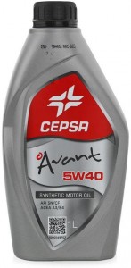 Моторное масло Cepsa Avant 5W-40 1л синт