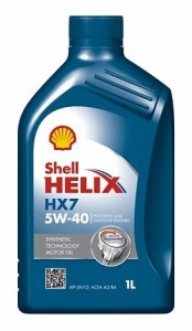 Моторное масло Shell Helix HX7  5W40 1л