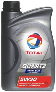 Моторное масло Total 166252 QUARTZ INEO ECS 5W-30 1л