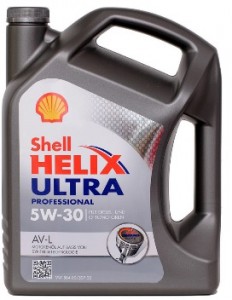 Моторное масло Shell Helix Ultra Professional AV-L 5W/30 4 л