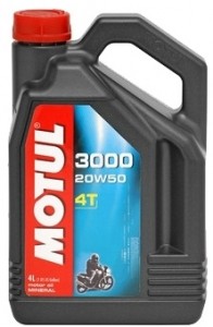 Моторное масло Motul 3000 4Т 20W50 4л