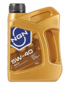 Моторное масло NGN Gold 5W-40 1л