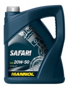 Моторное масло Mannol Safari 20W-50 1л мин