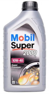 Моторное масло Mobil Super 2000 X1 10W-40 1л