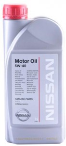 Моторное масло Nissan KE90090032 Motor Oil SAE 5W/40 1л