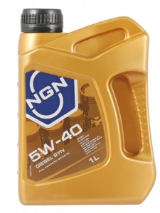 Моторное масло NGN Diesel syn 5W-40 1л