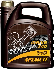 Моторное масло Pemco iDrive 340 SAE 5W-40 4л