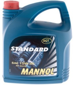 Моторное масло Mannol Standart 15W-40 4л мин