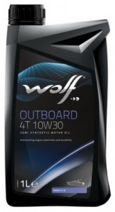 Моторное масло Wolf Outboard 4T 10W30 1л