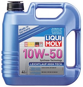 Моторное масло Liqui Moly 9083 Leichtlauf High Tech 10W-50 4л