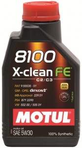 Моторное масло Motul 8100 X-clean FE 5W30 60л