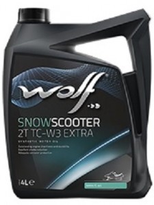 Моторное масло Wolf Snow Scooter 2T TC-W3 Extra 4л