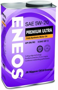 Моторное масло Eneos Premium Ultra 5W20 SN 1л синт