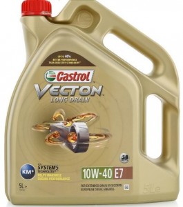 Моторное масло Castrol Vecton Long Drain 10W-40 E7 5 л