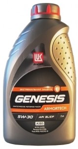 Моторное масло Лукойл Genesis Armortech 5W-30 A5/B5 1л