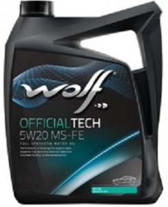 Моторное масло Wolf Officialtech 5W20 MS-FE 4л