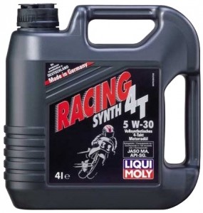 Моторное масло Liqui Moly 7539 Racing Synth 4T 5w-30 4л