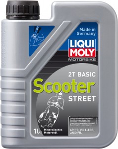 Моторное масло Liqui Moly 1619 Motorbike 2T Basic Scooter Street 1л