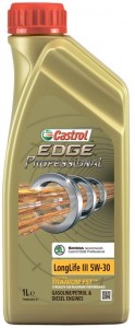 Моторное масло Castrol EDGE Professional Titanium FST LongLife III Skoda 5W-30 1л