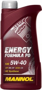 Моторное масло Mannol Energy Formula PD 5W-40 1л синт