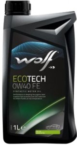 Моторное масло Wolf Ecotech 0W40 FE 1л