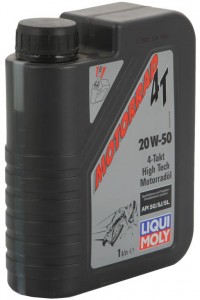 Моторное масло Liqui Moly Motorrad 4T 20W-50 SG/SJ/SL 1л