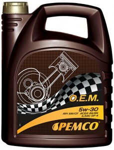 Моторное масло Pemco O.E.M. for Ford Volvo  5л