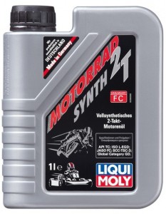 Моторное масло Liqui Moly Motorrad Scooter 2T Synth TC 3990 1л