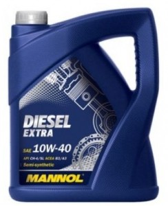 Моторное масло Mannol Diesel Extra 10W-40 5л п/синт