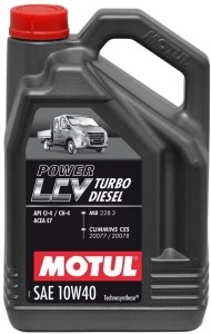 Моторное масло Motul Power LCV Turbo Diesel 10w40 1л