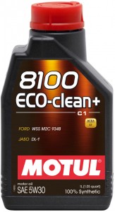 Моторное масло Motul 8100 Eco Clean Plus 5w30 1л