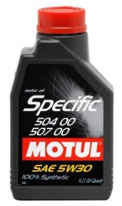 Моторное масло Motul Specific 50400/50700 5W30 1 л