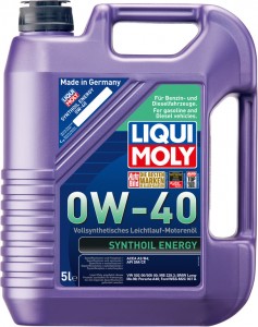 Моторное масло Liqui Moly 1923 Synthoil Energy 0W-40 5л