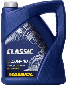 Моторное масло Mannol Classic 10W/40 5л