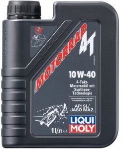 Моторное масло Liqui Moly Motorrad 4T 10W-40 SL MA-2 1л