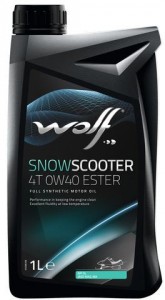 Моторное масло Wolf Snow Scooter 4T 0W40 Ester 1л