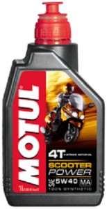 Моторное масло Motul Scooter Power 4T 5W40 1л