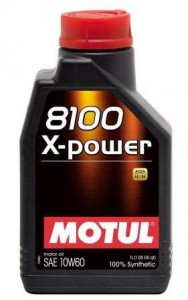 Моторное масло Motul 8100 X-power 10W60 1 л