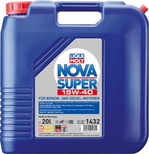 Моторное масло Liqui Moly 1432 Nova Super 15W-40 20л